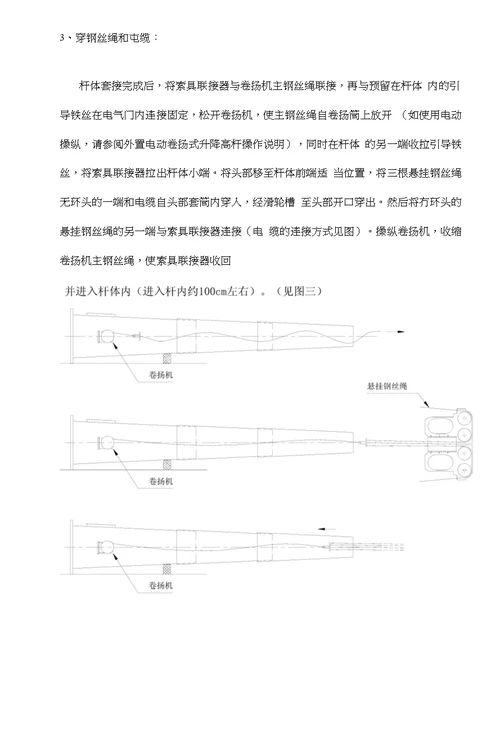 灯具安装专项施工方案西客站高杆灯安装工程