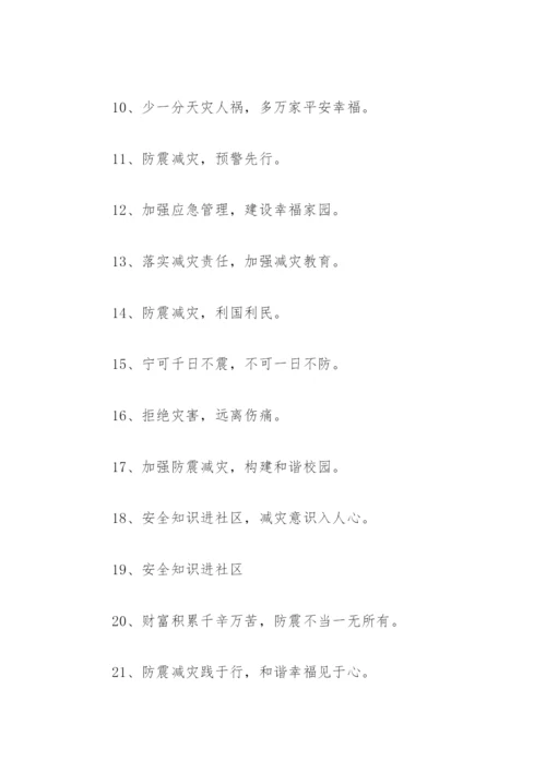 抗震救灾标语口号(精选96句).docx
