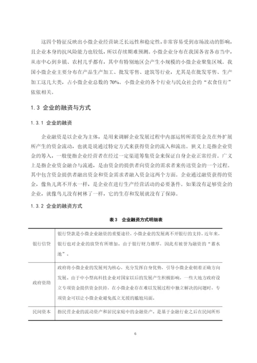 李雪梅_201613260422_我国小微企业融资问题研究—以海南艾森乳业有限公司为例.docx