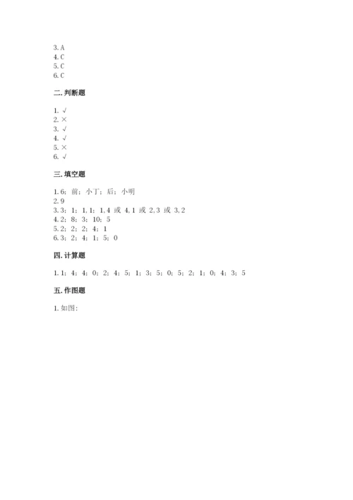人教版一年级上册数学期中测试卷含答案【巩固】.docx