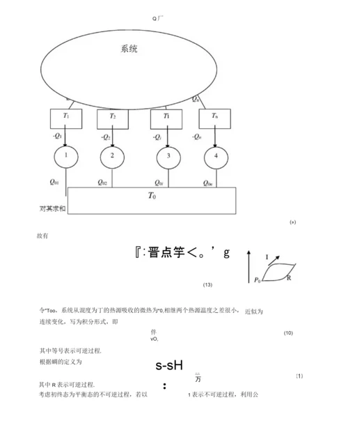 可逆与不可逆过程与熵增加原理.docx