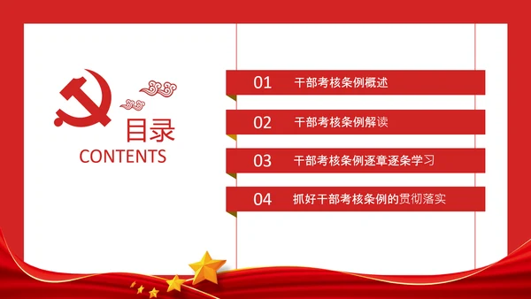 党政领导干部考核工作条例全文解读PPT