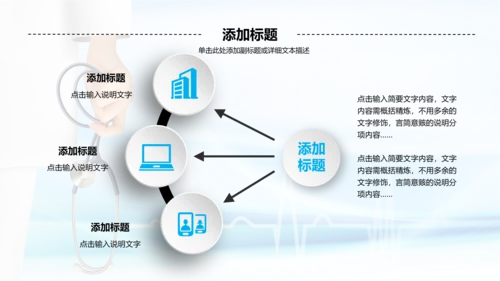 微立体医疗汇报动态PPT