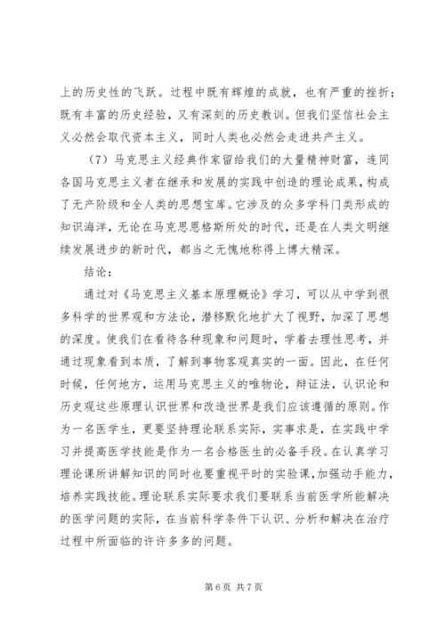 学习马克思的心得体会.docx