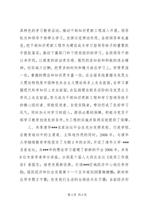 助推知识更新工程助推了干部教育.docx