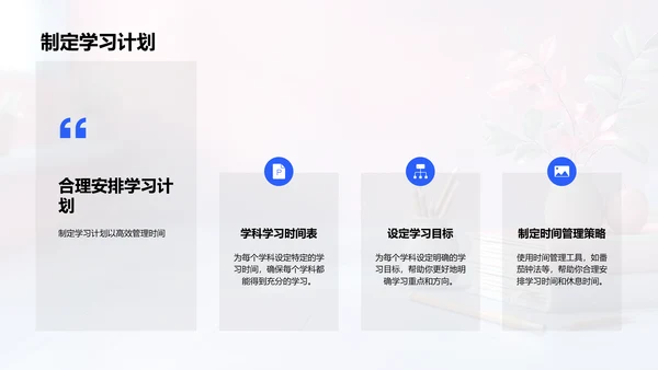 三年级学习方法讲解PPT模板