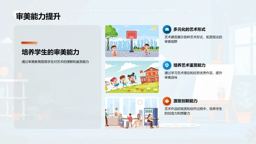 审美教育学习指南PPT模板