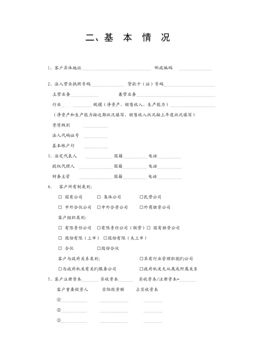 中国建设银行信贷客户评价综合报告.docx