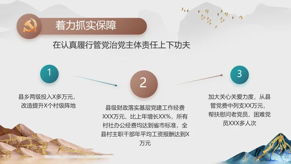 纪检监察党风廉政工作计划动态PPT