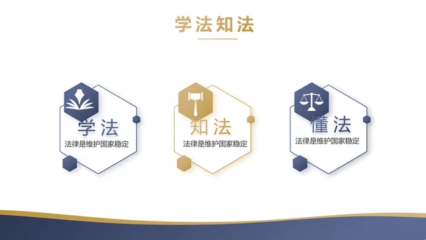 蓝色大气创意法律法规宣传介绍动态PPT模板