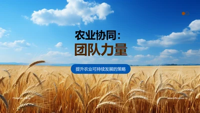 农业协同：团队力量