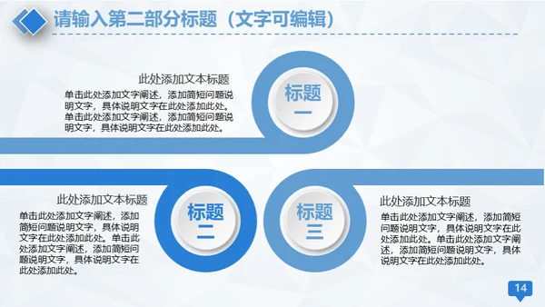 医学医疗蓝色简约工作汇报通用PPT模板