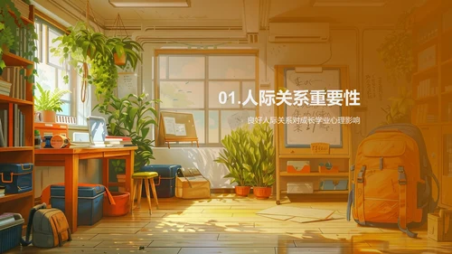 高中人际关系讲座PPT模板