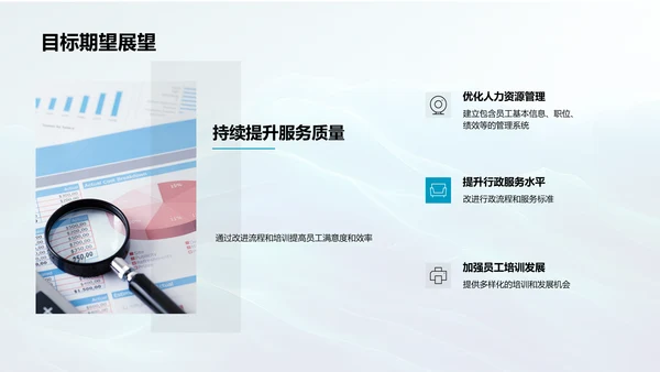人资行政年度回顾PPT模板