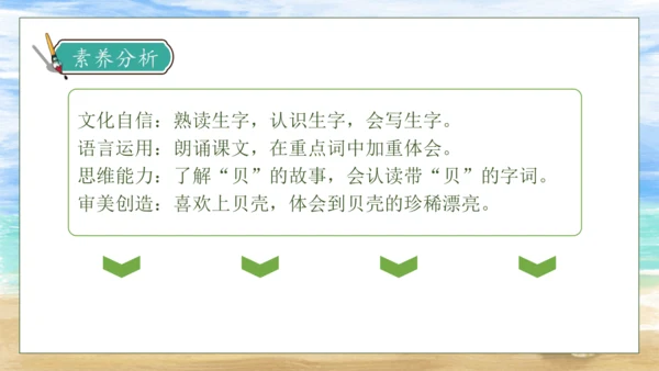 【核心素养】部编版语文二年级下册-识字3. “贝”的故事 第1课时（课件）
