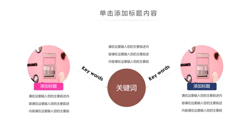 时尚美妆彩妆化妆品美容化妆培训PPT模板