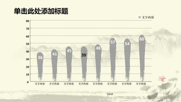 水墨中国风中医足疗ppt动态模板
