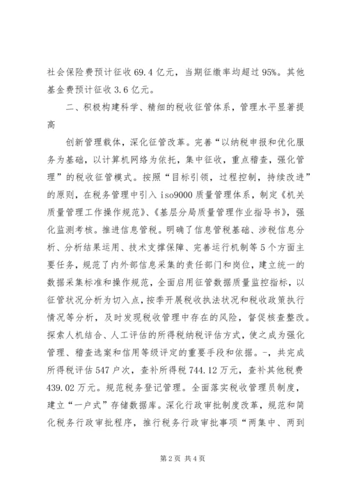 市地税局十一五工作总结及十二五发展规划.docx