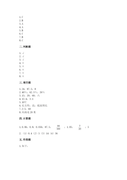 小升初数学期末测试卷及完整答案（名师系列）.docx