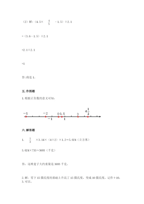 小升初数学期末测试卷精品【全优】.docx