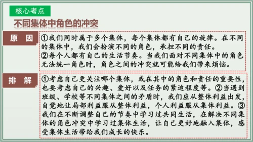 《讲·记·练高效复习》 第三单元 在集体中成长 七年级道德与法治下册 课件(共29张PPT)