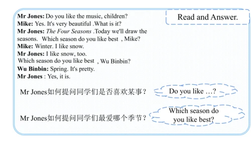 Unit 2 My favourite season Part A Let's talk课件（41张