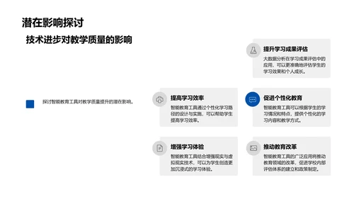 智能教育工具报告PPT模板