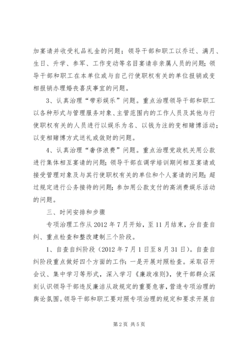 人社局廉洁从政指导方案.docx