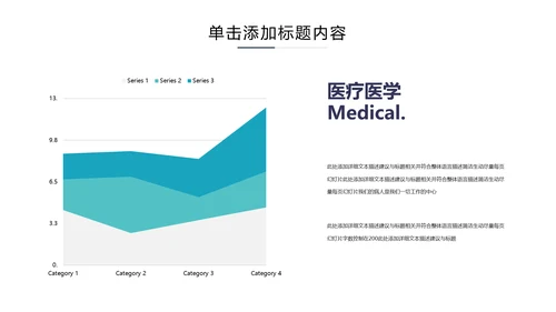 简约风医疗医生汇报医院宣传通用PPT模板