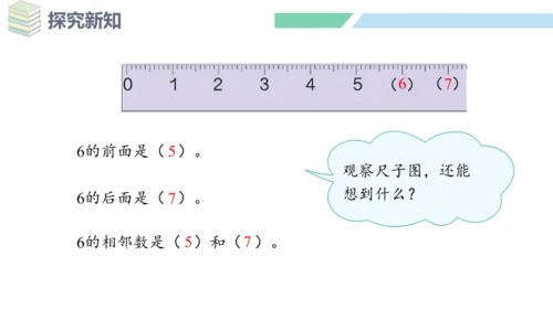 新人教版数学一年级上册5.1 6和7的认识课件（31张PPT)