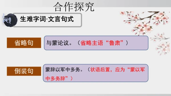 4 孙权劝学 课件