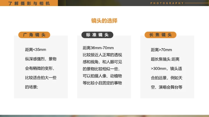 摄影基础入门培训教程摄影场景教学PPT