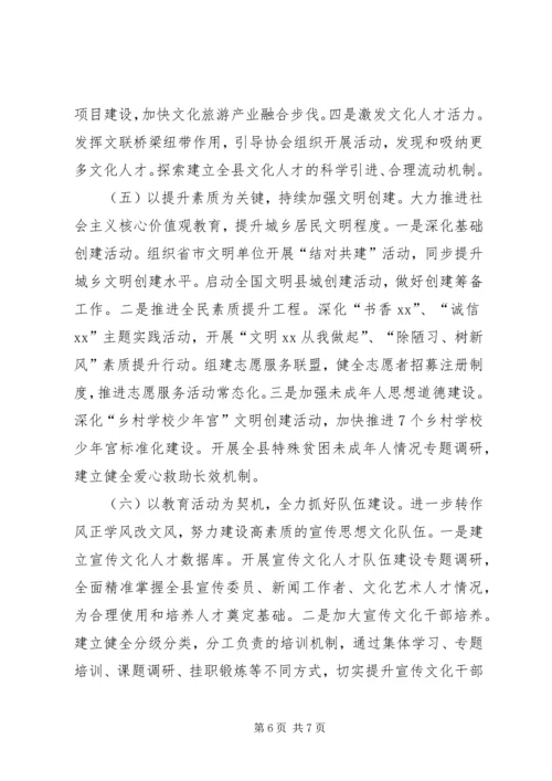 宣传思想文化工作会议汇报 (4).docx