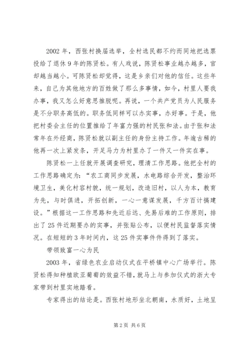 村党员先进事迹.docx