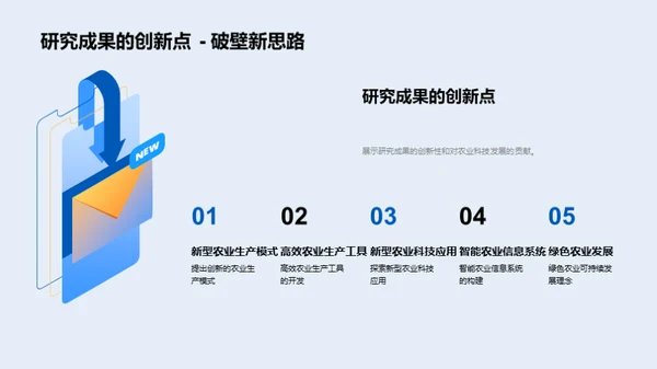 农业科技创新突破