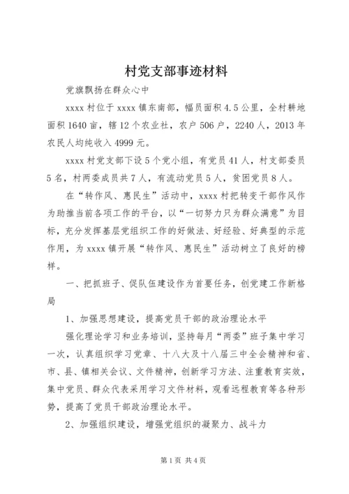 村党支部事迹材料 (5).docx