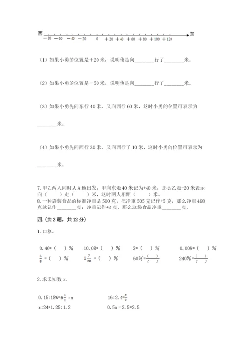 苏教版数学小升初模拟试卷（名师系列）.docx