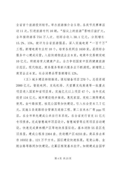 县政府20XX年工作报告.docx