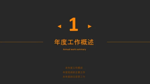 工作汇报述职报告年终总结PPT模板