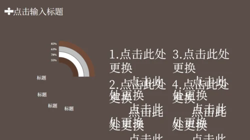 咖啡色论文数学设计通用PPT模板