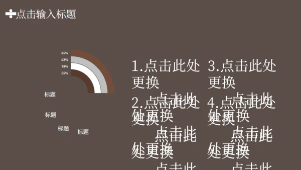 咖啡色论文数学设计通用PPT模板
