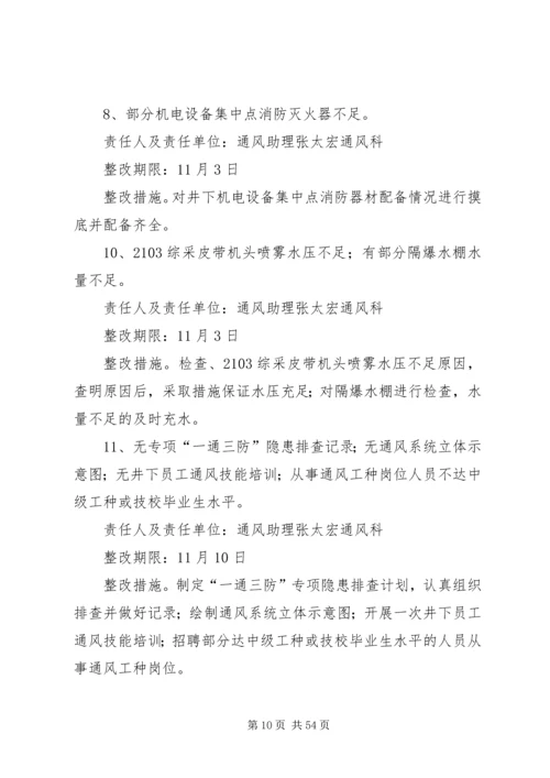 质量标准化检查整改方案.docx