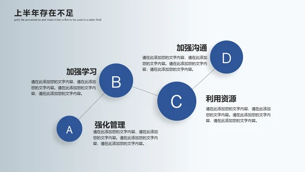 银白色层次质感上半年工作总结通用PPT模板