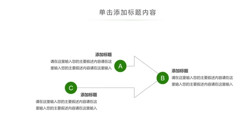 绿色森林植树造林林业木材园动态PPT模板