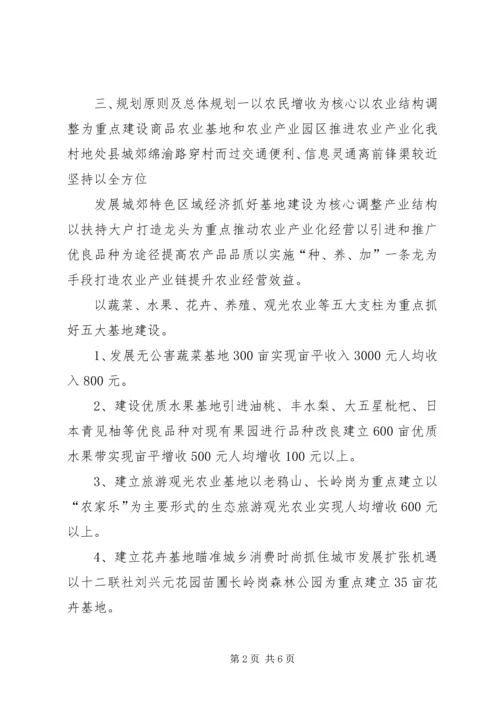 村全面建设小康社会发展规划 (4).docx