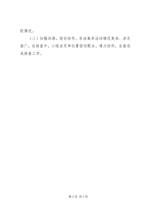 美丽河镇非法集资风险排查工作实施方案 (2).docx