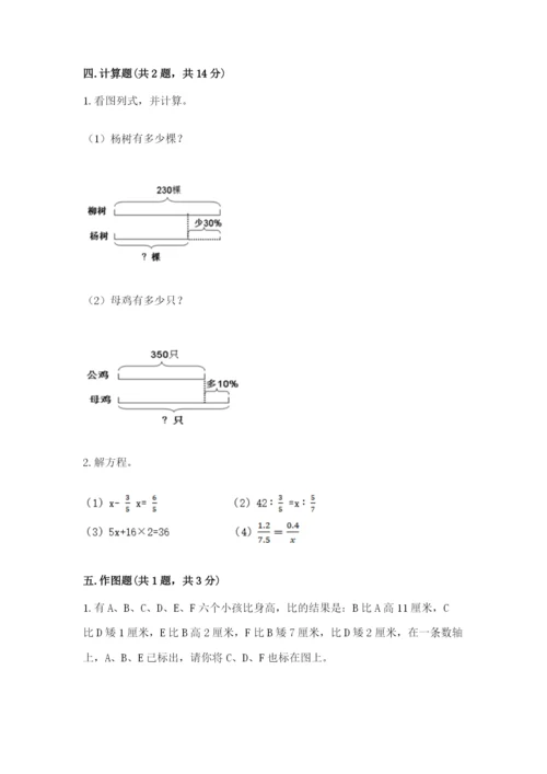 营口市小升初数学测试卷带答案.docx