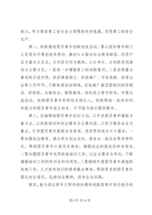 年度共青团工作计划 (4).docx