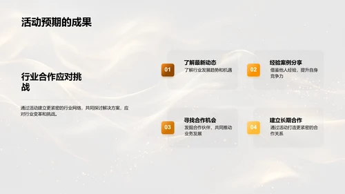 金融交流活动策划PPT模板