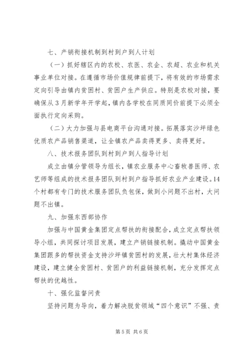 沙坪镇XX年产业脱贫攻坚计划书(1).docx